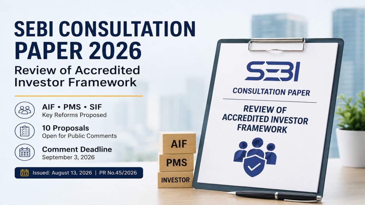 SEBI Consultation Paper 2026: Manager-Led Accreditation for Accredited Investors