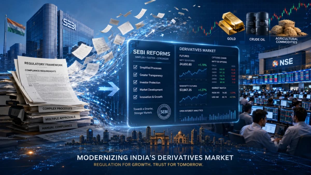 SEBI Proposes Major Reforms to Exchange Traded Derivatives Rules to Simplify Compliance